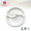 Porcelain round serving tray dishes wedding wholesale dishes for buffet