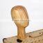 Hot Sell Fashion Wooden Head Models Wooden Head Mannequin Dummy Mannequin Heads For Hats Scarf Display