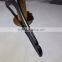 Black wooden top hanger With prevent slippery wooden hanger t-shirt wooden hanger Non-slip hold
