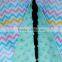 World Class Colorful Chevron Patterns Super Soft Luxurious Cotton Baby Car Seat Cover