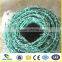 2016 spring China factory on sale galvanized /pvc coated /SS barbed wire coil with best quality