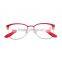 2016 stainless steel front acetate temple optical frame