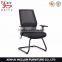 C77 Popular Adjustable Pu leather meeting office chairs without wheels