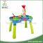 Summer outdoor beach toy set removable beach table toy for kids