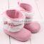 New White Bownot Design Baby Girls Boots Winter Warm Snow Boots For Girls                        
                                                Quality Choice