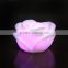 spinning decorative rose led light violet