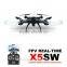 FPV 2.4G 6 Axis hd video remote control rc drone helicopter with camera