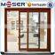 Moser New German style easy sliding wood lift and slide double glazed door