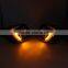 Car Accessories light guide technology white yellow turning light Led Daytime Running Light For Mazda 3 Axela DRL Cover Fog Lamp