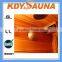Canadian red cedar one man dry sauna room