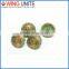 Eco-Friendly Custom Made Metal Swivel Sewing Buttons