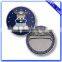 Wholesale Custom engraved logo brass antique silver souvenir coin