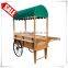 POP Wooden Store Display Cart with Chalkboard