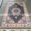 Belgium Design Muslim Prayer Use Handmade Silk Rug Wall Hanging Silk Tapestery Art Silk Carpet Collection