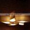 Latest design home big wood led lights and lightings chandelier modern for hotel P1012-3R