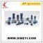 IP68 waterproof connector with 5 core,nylon PA66 pluggable female and male connector