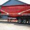 3 Axle High-end Low Price Powder Material tank semi trailer for hot sale