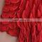 Hollow out acrylic knit poncho