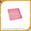 pink cardboard custom necklace packaging box