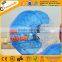 1.0m diameter half red inflatable body zorb ball with logo printing TB081