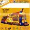 inflatable bouncy train combo,jump n slide A3074
