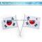polyester promotion hand stick flags