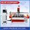 1530 Rotary Device ATC cnc router machine 1530 4 axis with CE, ISO 9001, SGS