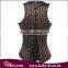 2015 New Design Sexy Vintage Waist Training Corsets Plus Size Corsets Bustiers for Women Stripe Underbust Corsets Wholesale