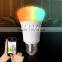 7w E27 Dimmable Smart Bulb Ground Control / RGBW LED Lighting Bulb WIFI Phone Control