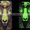3D Luminous Lion Animal Pattern Back Hard Cover Case For Iphone 6 6Plus
