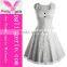 Plain Dyed Polka Dots Ladies Pencil Dress