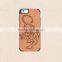 Universal PC and Wood Phone Case With Press Key Custom Design Case for Iphone 6/6 Plus