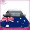 high quality heat transfer printing waterproof elastic custom national flag car engine hood cover for cheering