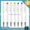 Popular useful cheap multi color plastic ballpoint pen
