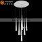 Modern Chandelier LED Acrylic Pendant Light Chrome Electroplate Light OXD9030-3W
