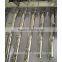 chrome cross bar hook with beads , display clothes hook