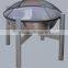 stainless steel bbq burner indoor fire pit