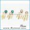 New Elegant Women Vintage Style Ear Cuff Fashion Rhinestone Stud Earrings