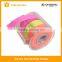 Roll sticky back notepad paper tape with dispenser