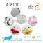 A-8110 kaida colorful plastic contact lens case