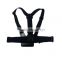 No MOQ Popular Strap Harness Adjustable Elastic Gopros Belt Chest Strap Mount sport camera with low price