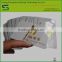 Low cost high quality adhesive transparent glass sticker