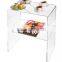 Modern Design Clear Acrylic Decorative End Table