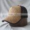 High Quanlity Fashional Promotional Straw Trucker Cap