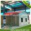 Steel structure prefab living homes two bathroom