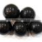 Natural Gemstone Piercing Black Agate Balls - Wholesale Gemstone Spheres