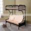 Fashion design 2 layers C style sofa Bunk beds Futon Metal bed furniture