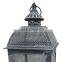 Fashionable design grey moroccan metal candle lantern set of 2