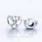 X121C European Hot Sale DIY Heart Love Charm