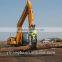 hydraulic grapple for excavator/excavator rotating grab